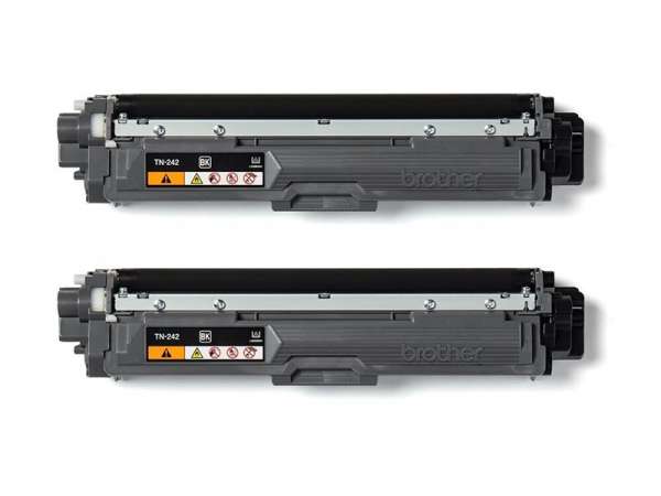 Brother TN242 BKTWIN - 2er-Pack - Schwarz - original