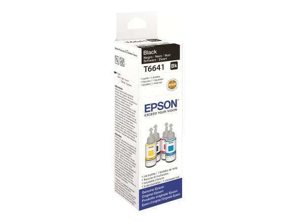 Epson Tinte schwarz T 664 6641 - Original - Tintenpatrone
