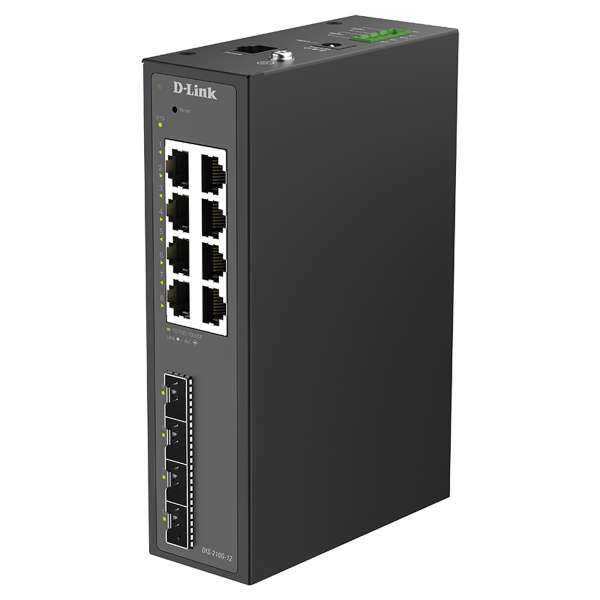 D-Link DIS 210G-12 - Switch - industriell - Smart