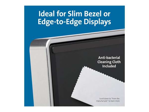 Kensington MagPro - Blickschutzfilter für Bildschirme - mit Magnetstreifen - 2-Wege - abnehmbar - ma