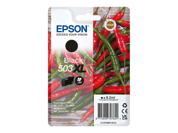 Epson 503XL - 9.2 ml - XL - Schwarz - original