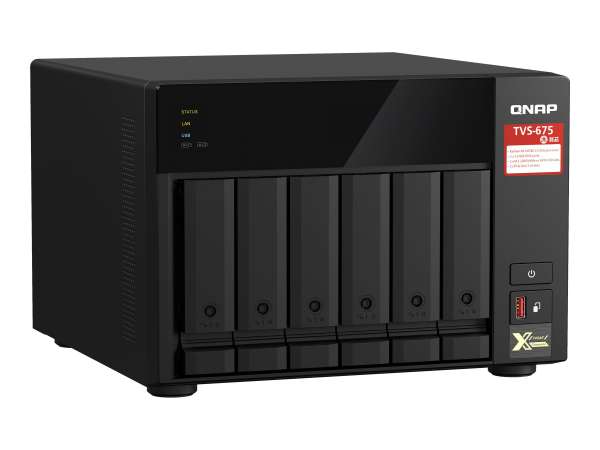 QNAP TVS-675 - NAS-Server - 6 Schächte - SATA
