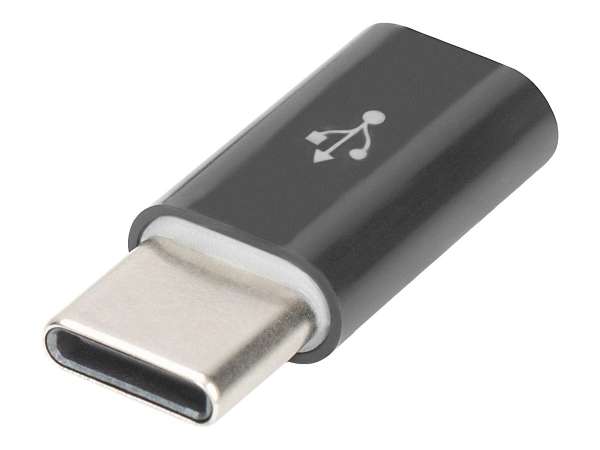 DIGITUS USB-Adapter - 24 pin USB-C (M) zu Micro-USB Typ B (W)