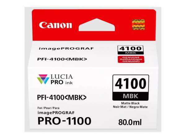 Canon PFI-4100 MBK - 80 ml - mattschwarz - original