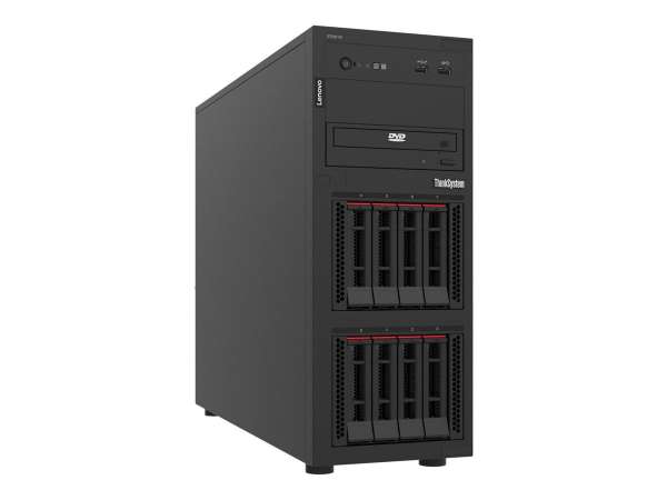 Lenovo ThinkSystem ST250 V3 7DCE - Server - Tower - 4U - 1-Weg - 1 x Xeon E-2488 / 3.2 GHz - RAM 16