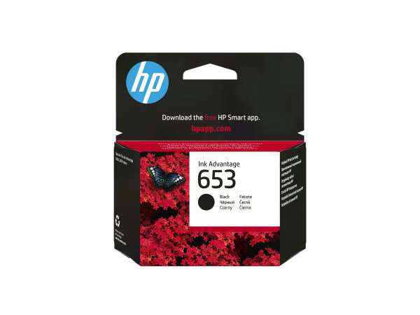 HP 653 - 6 ml - Schwarz - original - Ink Advantage