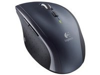 Logitech M705 - Maus - Für Rechtshänder - Laser - kabellos - 2.4 GHz - kabelloser Empfänger (USB)
