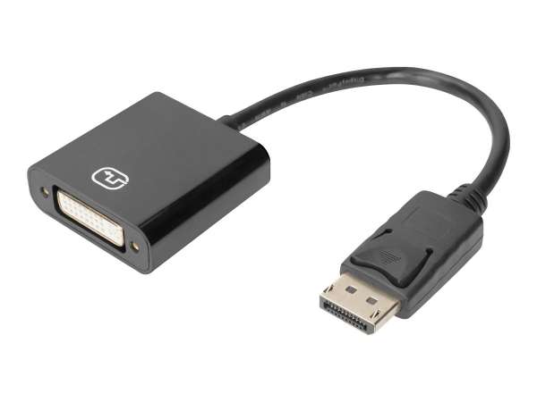 DIGITUS Aktiver DisplayPort Adapter / Konverter, DP auf DVI