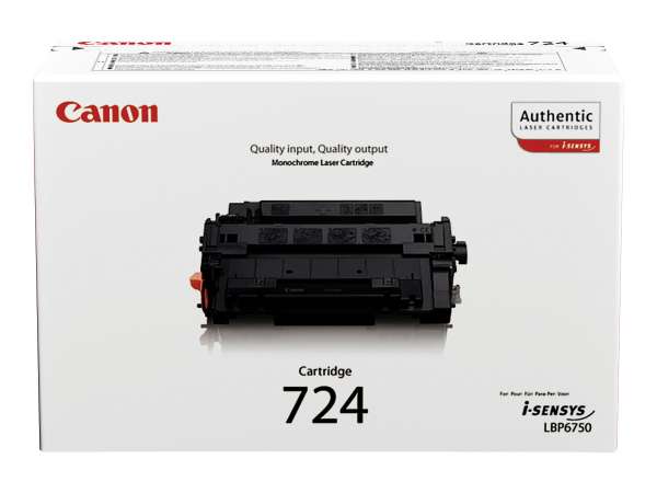 Canon CRG-724 - Schwarz - original - Tonerpatrone