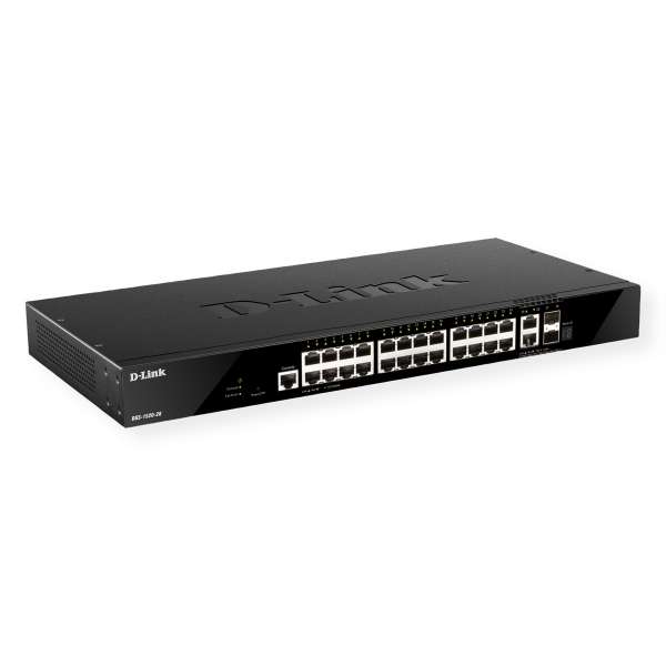 D-Link DGS 1520-28 - Switch - L3 - Smart - 24