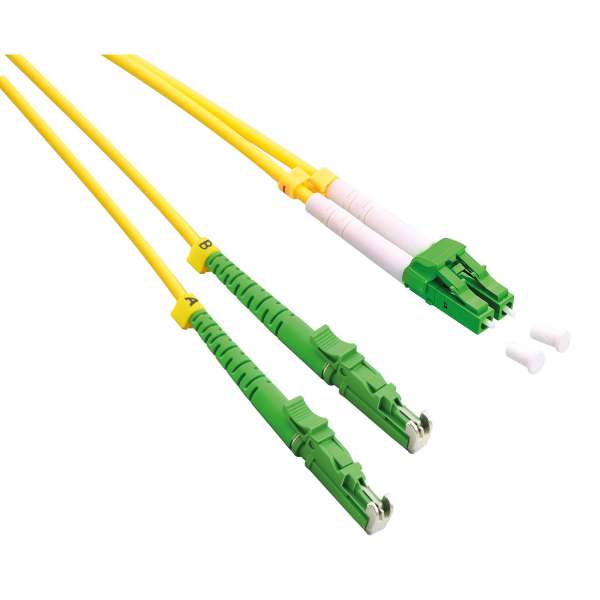 ROLINE Patch-Kabel - LSH/APC Single-Mode (M) bis LC/APC Einzelmodus (M) - 2 m