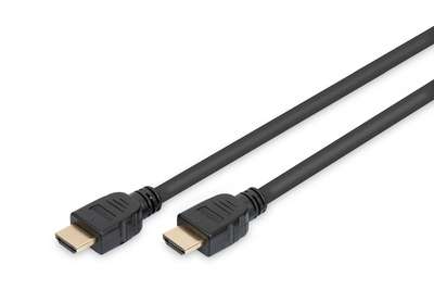 DIGITUS Ultra High Speed - HDMI-Kabel mit Ethernet - HDMI männlich zu HDMI männlich - 2 m - Dreifach