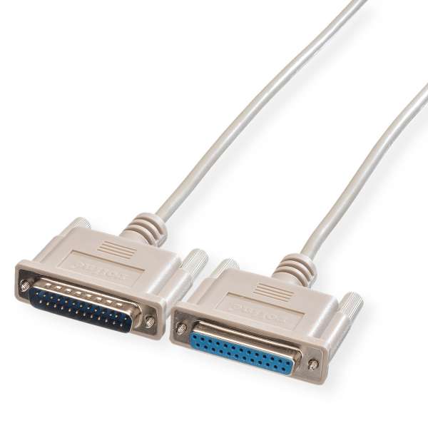 ROLINE Kabel seriell - DB-25 (M) zu DB-25 (W)
