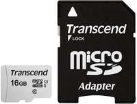Transcend 300S - Flash-Speicherkarte (Adapter
