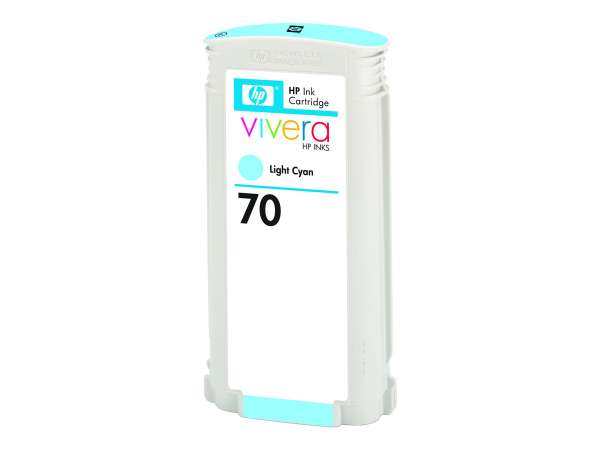 HP 70 - 130 ml - hell Cyan - original - DesignJet