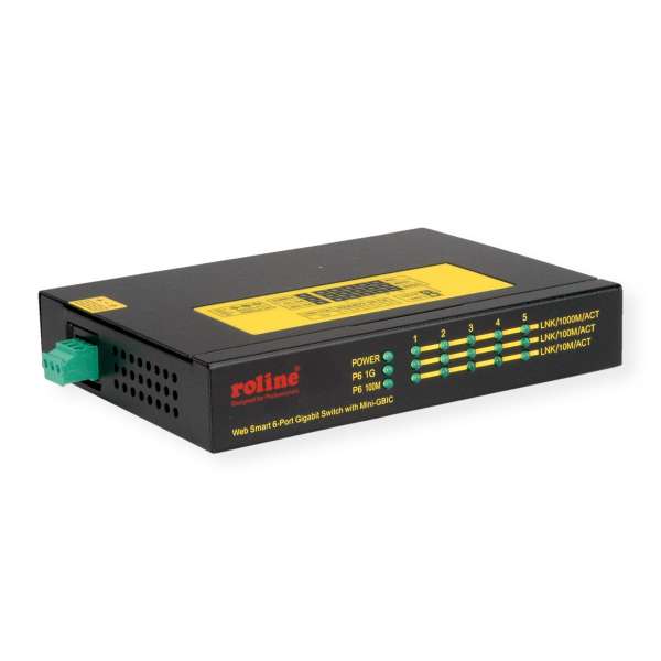ROLINE Gigabit Ethernet Industrial Switch - Switch