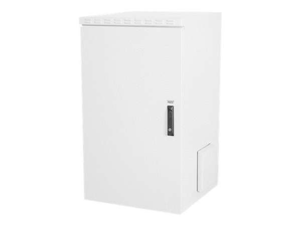 DIGITUS Professional - Schrank Netzwerkschrank - geeignet für Wandmontage - Hellgrau, RAL 7035 - 20U