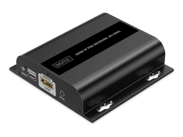 DIGITUS HDMI IP PoE Receiver, 4K/60Hz