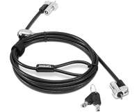 Lenovo Kensington NanoSaver Twin Head - Sicherheitskabelschloss - Schwarz