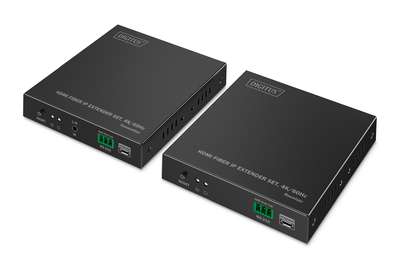 DIGITUS HDMI Fiber IP Extender Set, 4K/60Hz