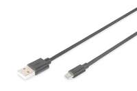 DIGITUS USB-A Micro-B Anschlusskabel, 1m