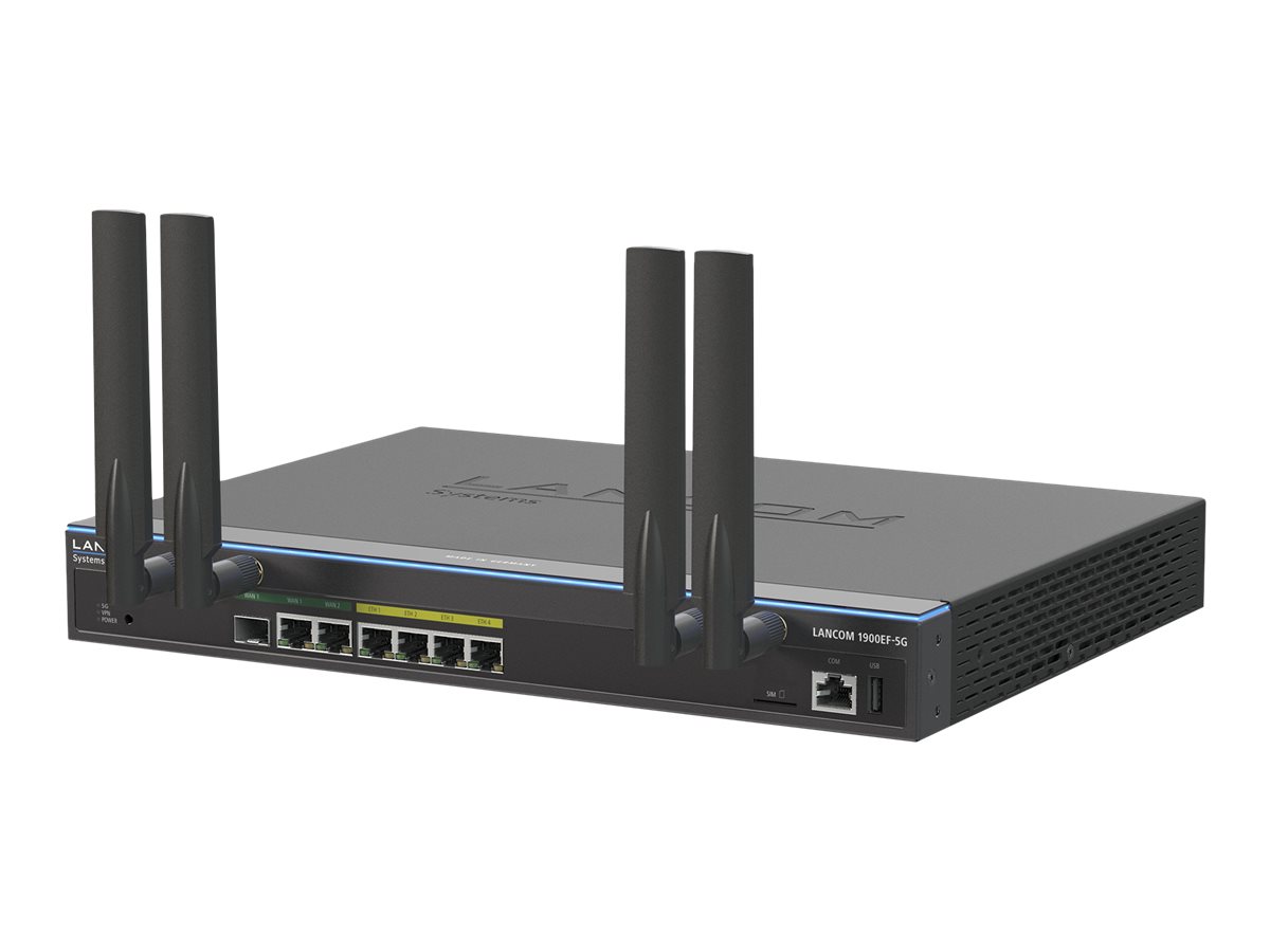 Spede 1900 Router Lancom 1900EF-- Router - WWAN - 4-Port-Switch | Router | Netzwerkgeräte ...