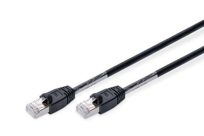 DIGITUS CAT 6 S/FTP Outdoor-Patchkabel, PE