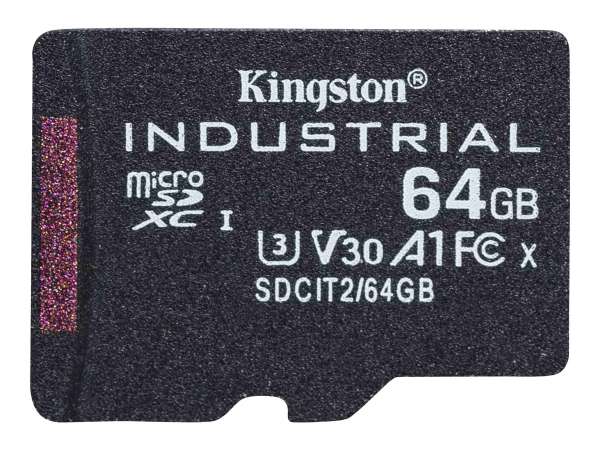 Kingston Industrial - Flash-Speicherkarte - 64