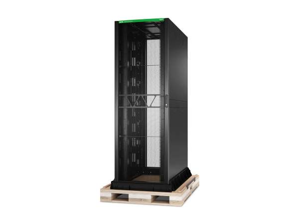APC NetShelter SX Advanced - Schrank Netzwerkschrank - bodenstehend - Schwarz - 48U - 48.3 cm (19")