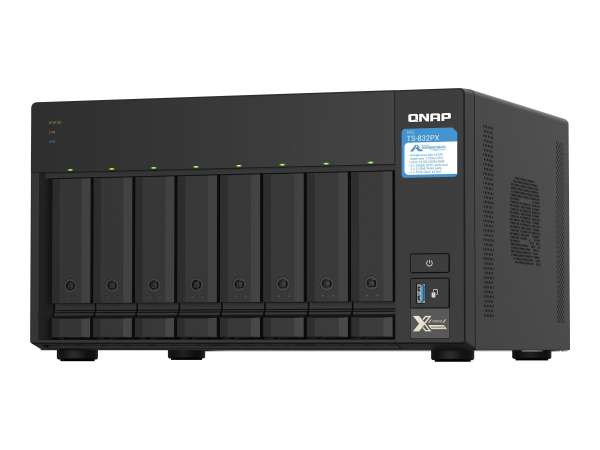 QNAP TS-832PX-4G - NAS-Server - 8 Schächte