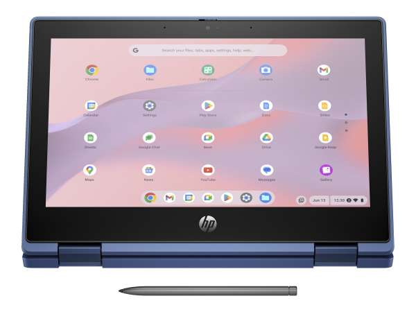 HP Fortis x360 11 G5 Chromebook - Flip-Design - Intel N-series N200 - Chrome OS - UHD Graphics - 8 G