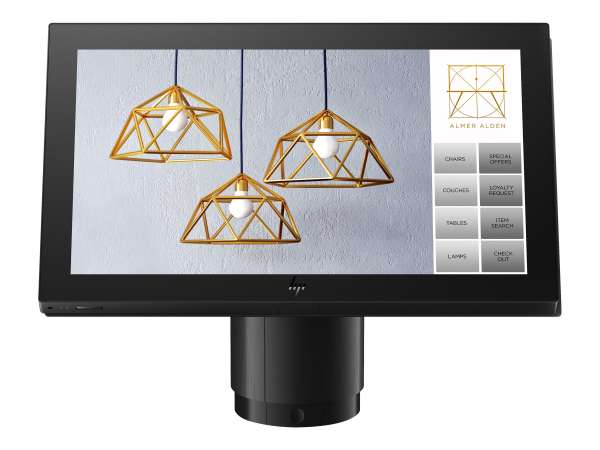 HP Engage One Pro - All-in-One (Komplettlösung) - 1 x Celeron G5900E / 3.2 GHz - RAM 8 GB - SSD 256