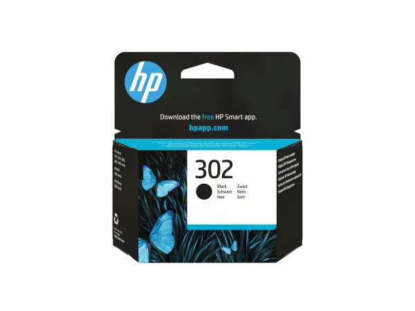 HP 302 - 3.5 ml - Schwarz - original - Tintenpatrone