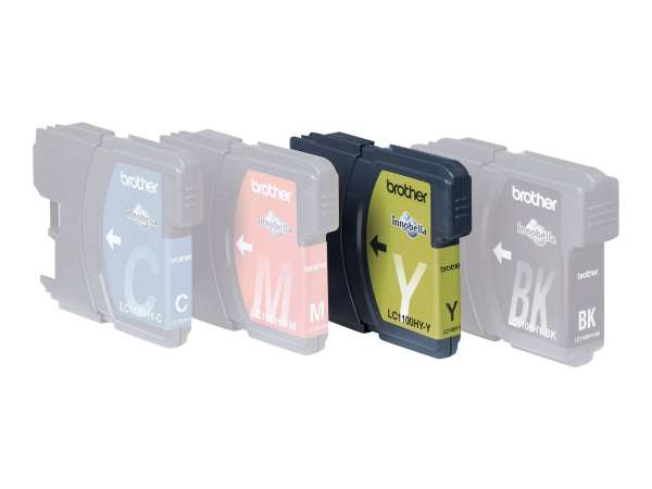 Brother LC1100HYY - Hohe Ergiebigkeit - Gelb