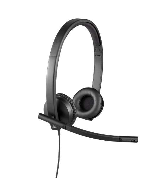 Logitech H570e Binaural Kopfband Schwarz Headset