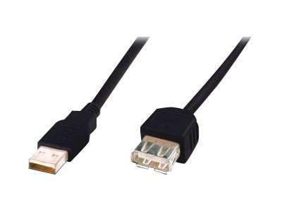 DIGITUS ASSMANN 200x USB2.0 Verlaengerungskabel USB A/M zu A/F bulk - Kabel - Digital/Daten