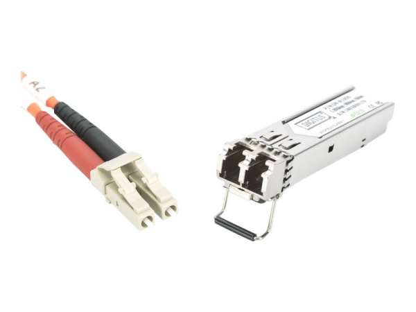 DIGITUS SFP (Mini-GBIC)-Transceiver-Modul - 1GbE - 1000Base-SX - SFP (mini-GBIC)
