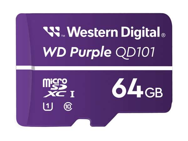 WD Purple - Flash-Speicherkarte - 64 GB - UHS-I