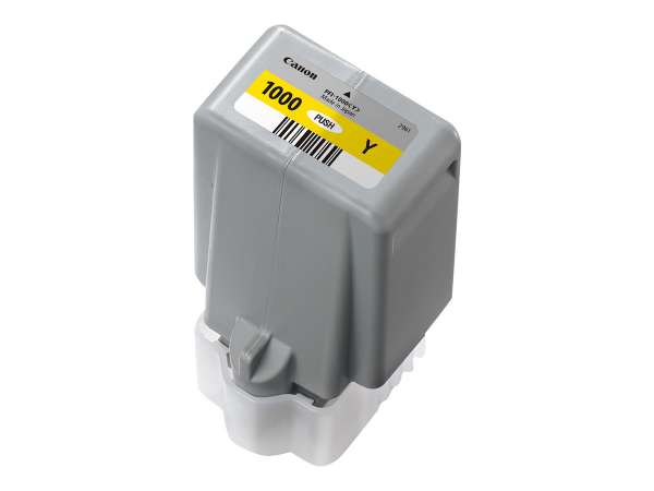 Canon PFI 1000 Y Gelb Tintenbehälter - Original - Tintenpatrone