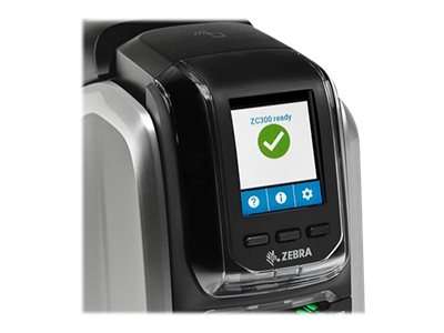 Zebra ZC300 - Plastikkartendrucker - Farbe - Duplex - Thermosublimation/thermische Übertragung - CR-