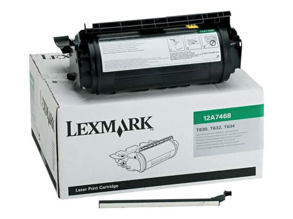 Lexmark Hohe Ergiebigkeit - Schwarz - original