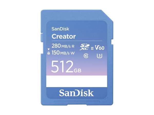 SanDisk Creator - Flash-Speicherkarte - 512 GB