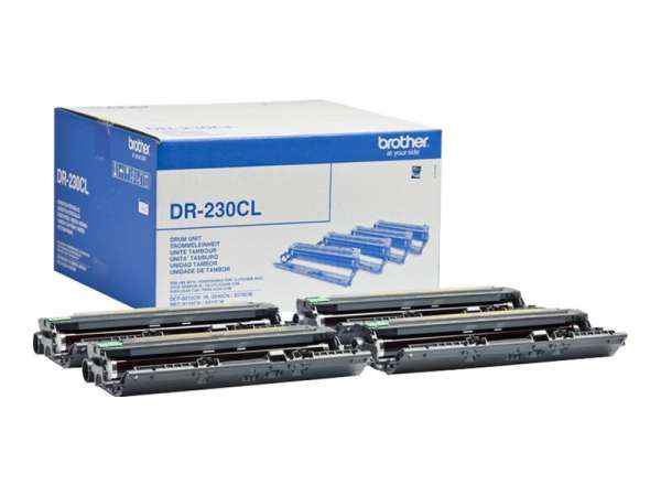 Brother DR230CL - Schwarz, Gelb, Cyan, Magenta