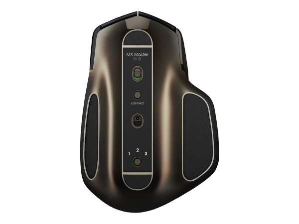 Logitech MX Master - Maus - Laser - 5 Tasten - kabellos - Bluetooth, 2.4 GHz - kabelloser Empfänger