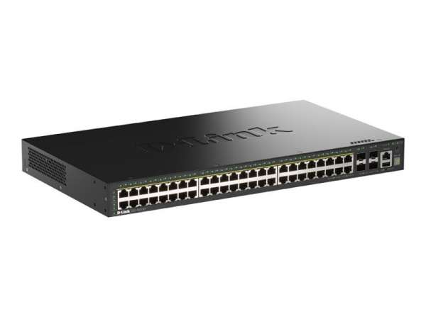 D-Link SmartPro DGS-1530-52P - Switch - Smart - 48 x 10/100/1000 (PoE+)