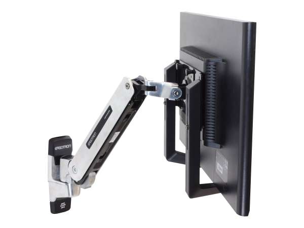 Ergotron Montagekomponente (Griff, Anschlussplatte) - für LCD-Display - Schwarz - Bildschirmgröße: b