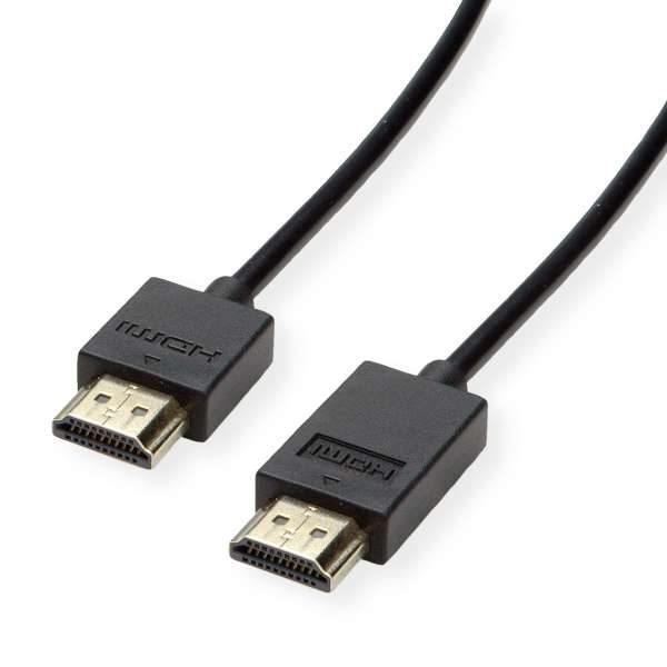 ROLINE HDMI-Kabel mit Ethernet - HDMI männlich zu HDMI männlich