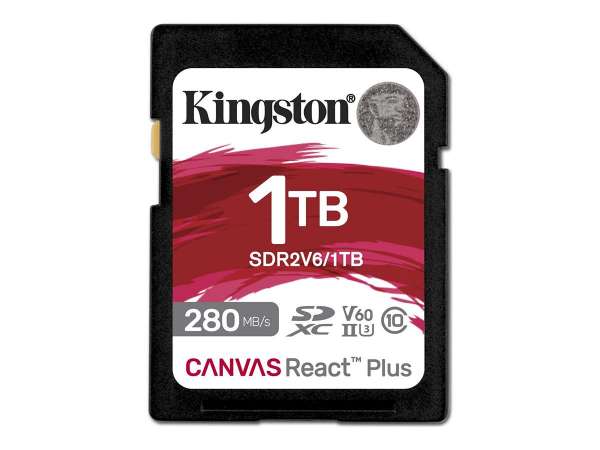 Kingston Canvas React Plus - Flash-Speicherkarte