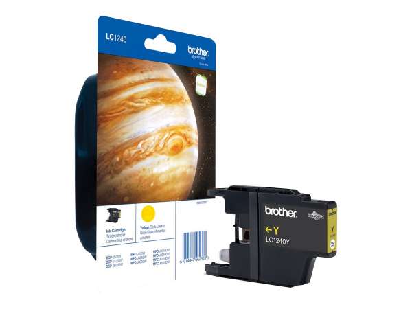 Brother LC1240Y - Gelb - original - Tintenpatrone