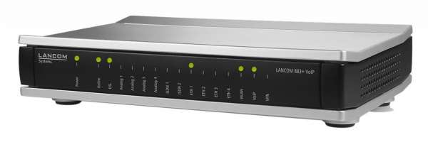 Lancom 883+ VoIP - Wireless Router - DSL-Modem